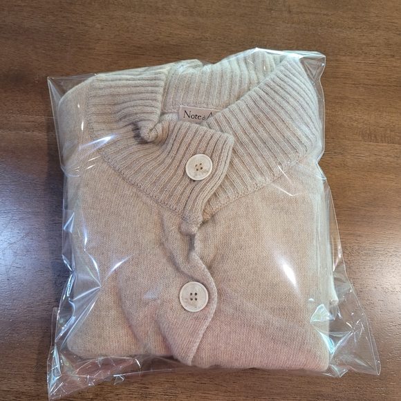 Note di Anita one size beige sweater vest - Picture 8 of 8